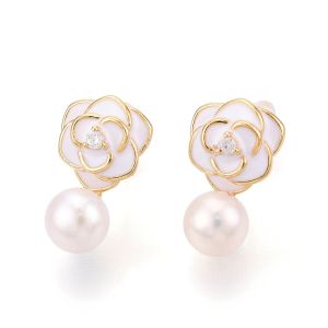 Cercei ''Calypso'' din perle