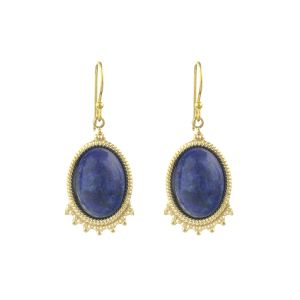 Cercei "Samantha" din lapis lazuli