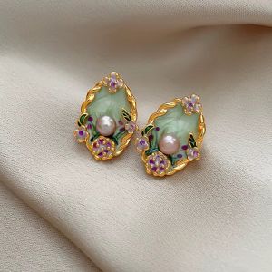 Cercei "Peruzea" din perle