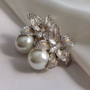 Cercei "Clare" din cristale