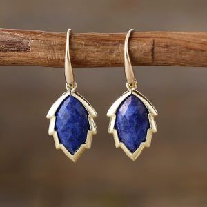 Cercei "Eridani" din lapis lazuli