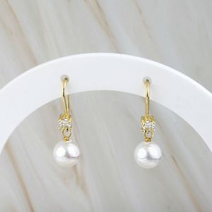 Cercei "Serena" din perle de Mallorca