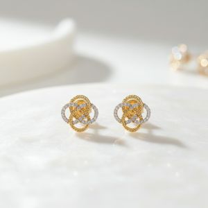 Cercei "Hercules" din cristale