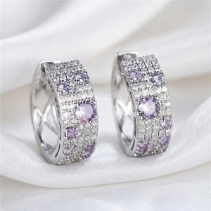 Cercei "Indigolette" din cristale