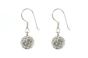Cercei rhinestone Clear