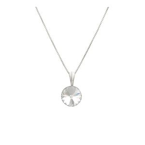 Colier din argint si cristal Preciosa