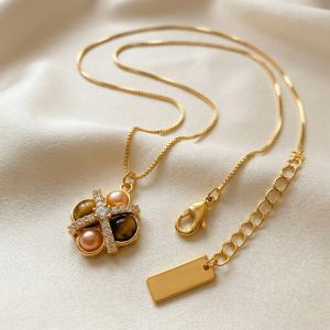 Colier "Solaro" placat cu aur