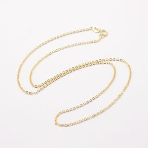 Lant fin din argint placat cu 14k