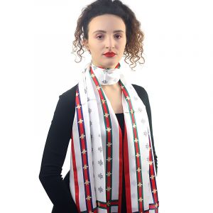 Esarfa Deluxe din matase naturala satinata