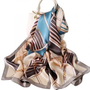 Esarfa Deluxe din matase naturala satinata