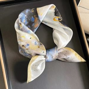 Esarfa Deluxe din matase naturala satinata