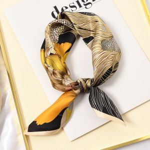 Esarfa Deluxe din matase naturala satinata