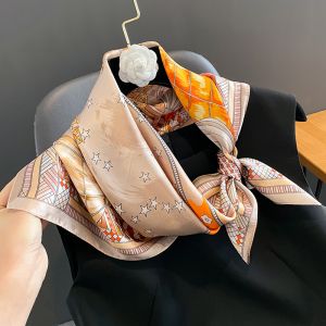 Esarfa Deluxe din matase naturala satinata