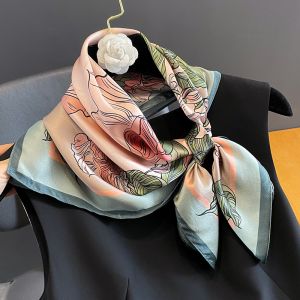 Esarfa Deluxe din matase naturala satinata