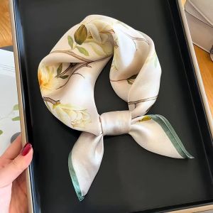 Esarfa Deluxe din matase naturala satinata