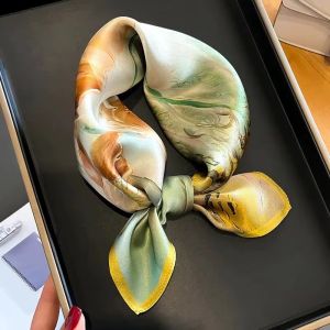 Esarfa Deluxe din matase naturala satinata