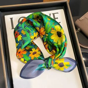 Esarfa Deluxe din matase naturala satinata