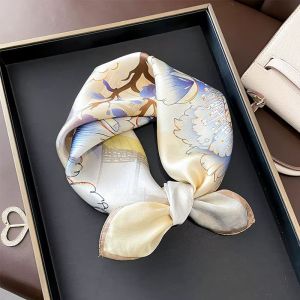 Esarfa Deluxe din matase naturala satinata