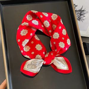 Esarfa Deluxe din matase naturala satinata