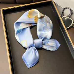 Esarfa Deluxe din matase naturala satinata