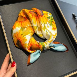 Esarfa Deluxe din matase naturala satinata