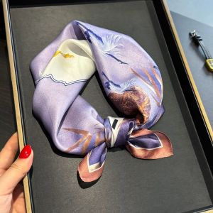 Esarfa Deluxe din matase naturala satinata