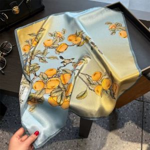 Esarfa Deluxe din matase naturala satinata