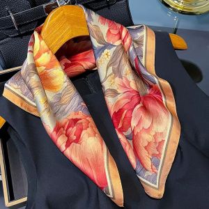 Esarfa Deluxe din matase naturala satinata