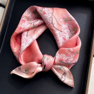 Esarfa Deluxe din matase naturala satinata