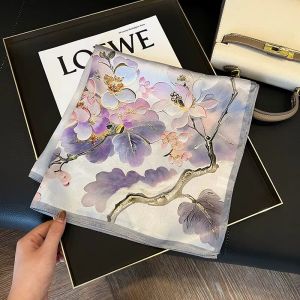 Esarfa Deluxe din matase naturala satinata