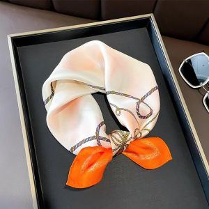 Esarfa Deluxe din matase naturala satinata