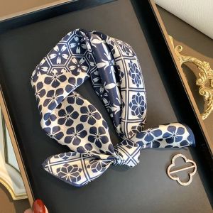 Esarfa Deluxe din matase naturala satinata