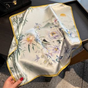 Esarfa Deluxe din matase naturala satinata