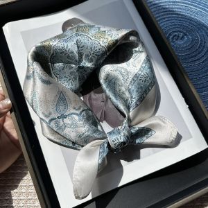 Esarfa Deluxe din matase naturala satinata