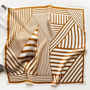 Esarfa Deluxe din matase naturala satinata