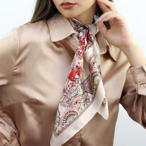 Esarfa Deluxe din matase naturala satinata