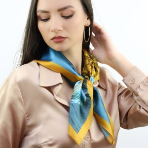 Esarfa Deluxe din matase naturala satinata