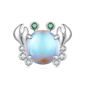 Charm "Craby" din argint