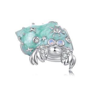 Charm "Hermit Crab" din argint
