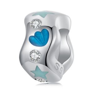 Charm "Stars and Shells" din argint