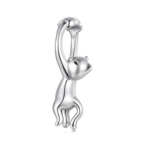 Charm "Kitty Cat" din argint