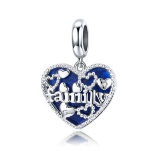 Charm "Family Time" din argint