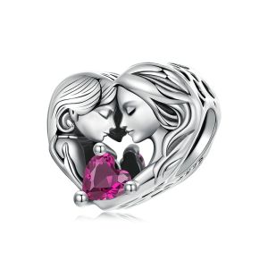 Charm "Daughter Love" din argint