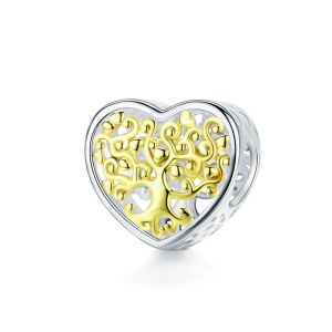 Charm "Tree of Love" din argint