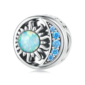 Charm "Sun&Moon" din argint