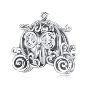 Charm "Cinderella's Carriage" din argint 