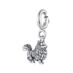 Charm "German Spitz" din argint
