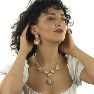 Set exclusivist din cristale Swarovski "Tania"