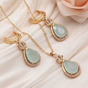Set "Ocean Soul"  placat cu aur