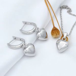 Set "Silver Hearts" placat cu aur